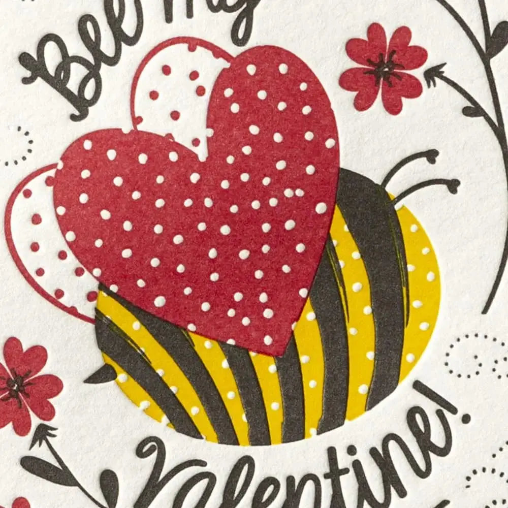 Bee My Valentine Valentine's Day Card