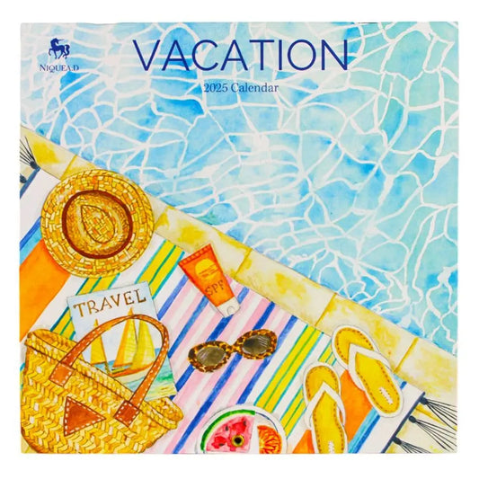 Vacation 2025 Wall Calendar