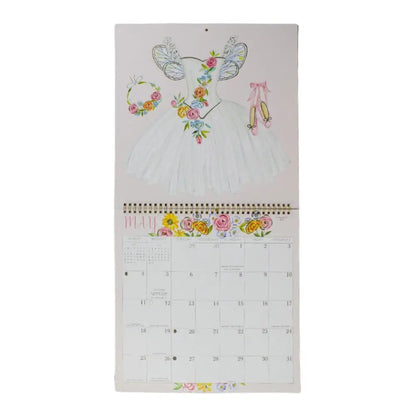 Ballerina Wall 2025 Wall Calendar