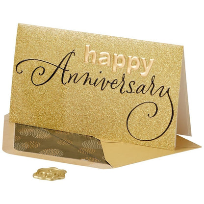 Anniversary Lettering Anniversary Card