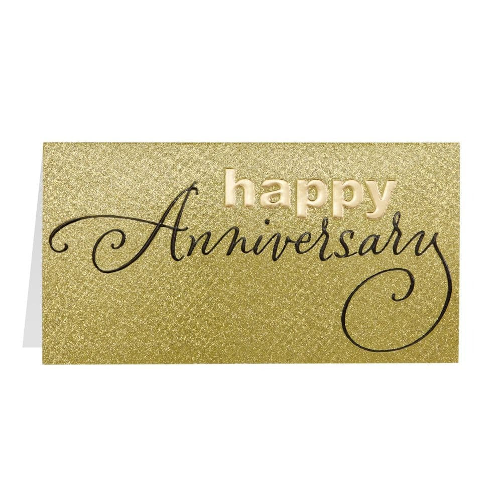 Anniversary Lettering Anniversary Card