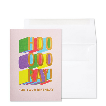 Hooray Celebration Card