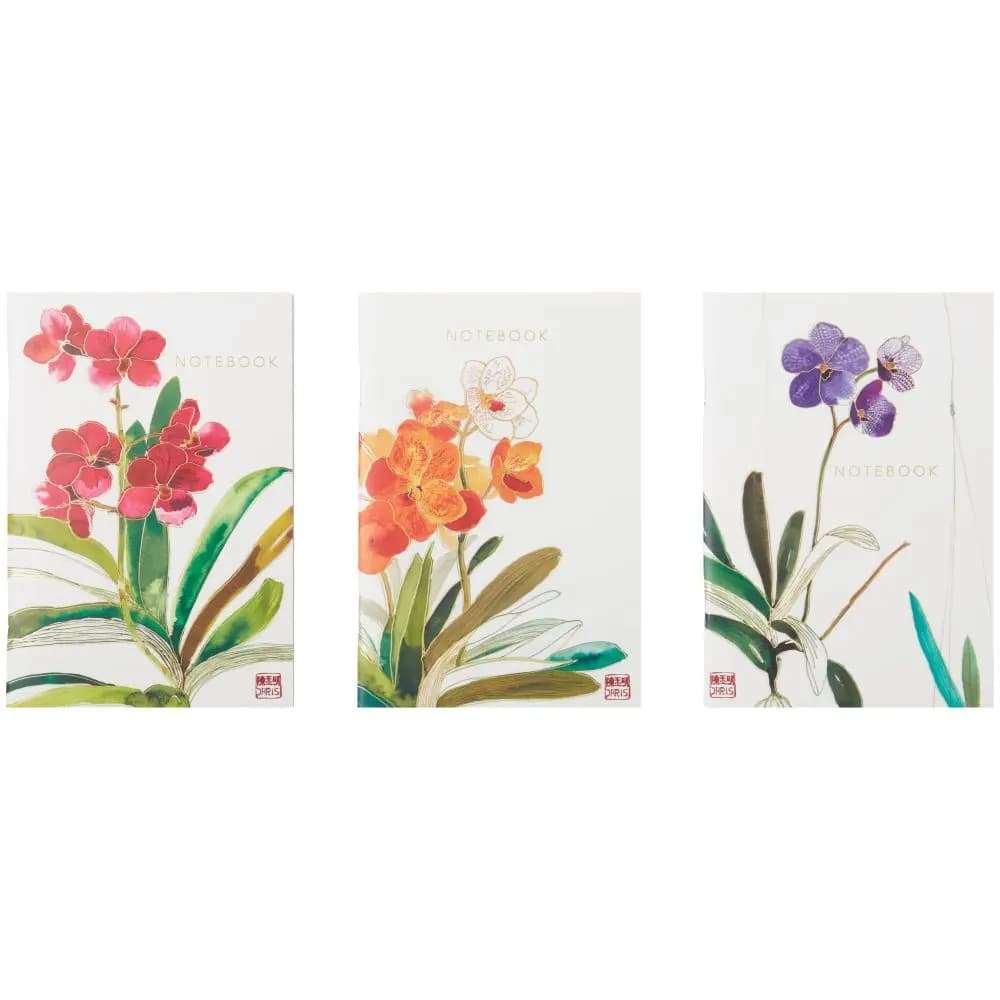 Exotic Orchids Notebook Set