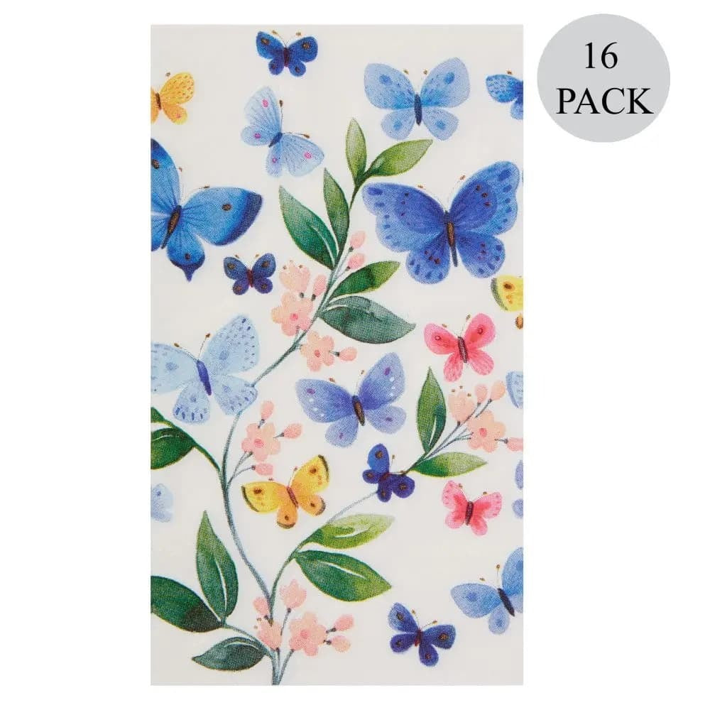 Enchanted Garden Guest Napkins - 16 Count