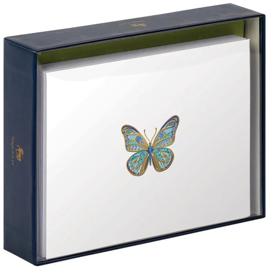 Butterfly Boxed Note Cards