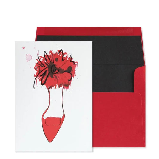 Red Shoe Friendship Card