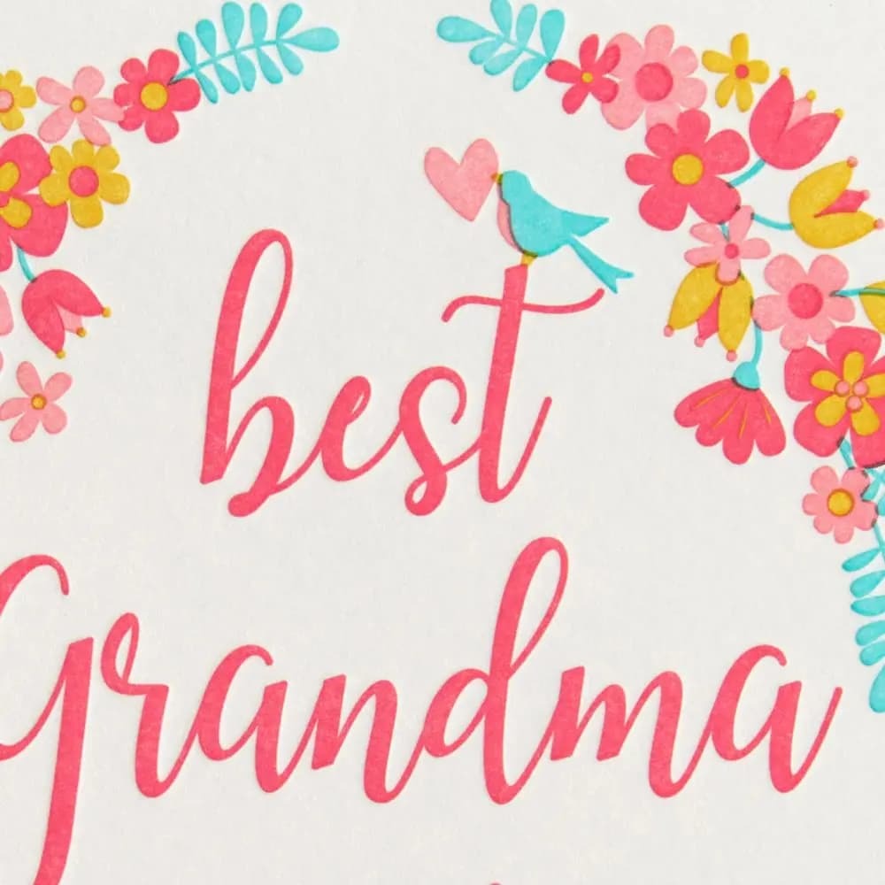 Best Grandma Ever Mother's Day Card