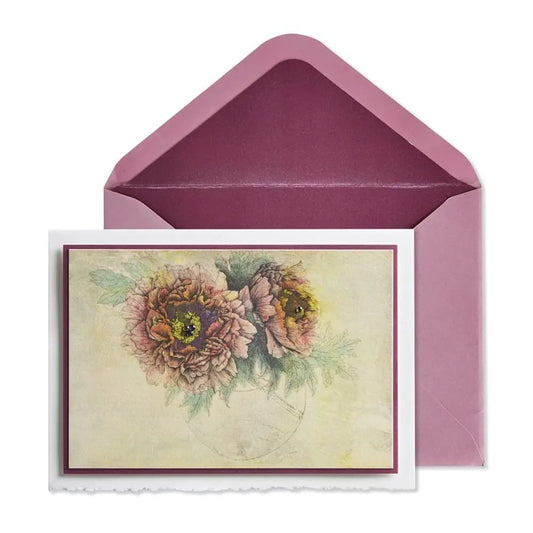 Fine Art Floral Blank Card