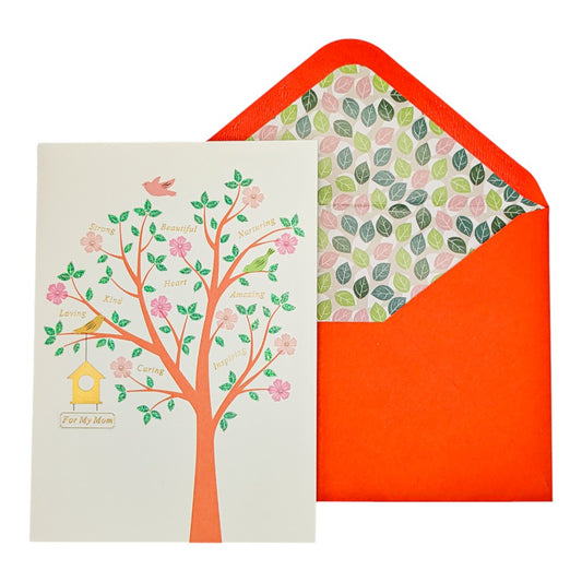 Tree with Words Mother's Day Card