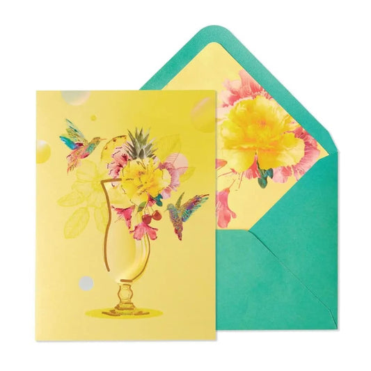 Tropical Drink Mother's Day Card