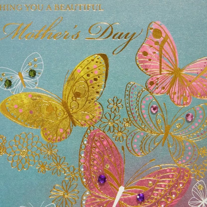 Ornate Butterflies Mother's Day Card