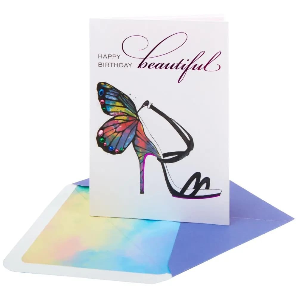 Butterfly Shoe Birthday