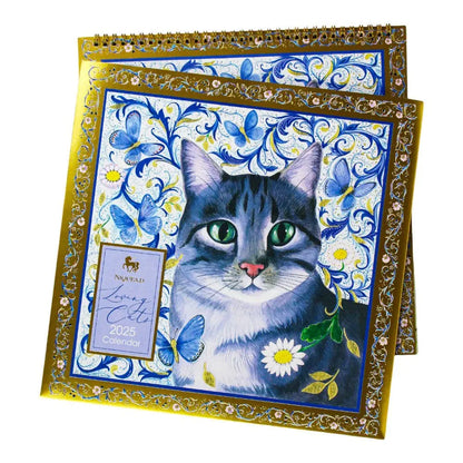 Loving Cats 2025 Wall Calendar