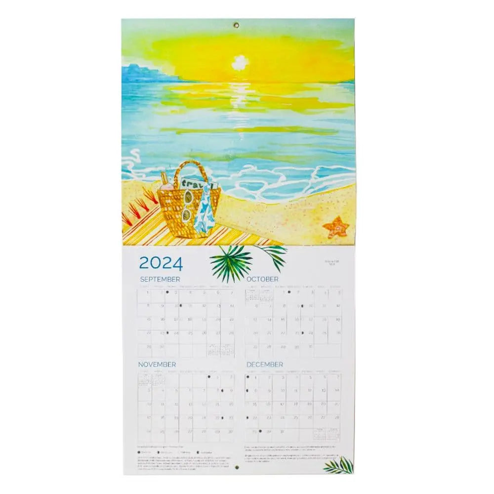 Vacation 2025 Wall Calendar NIQUEA.D Boutique