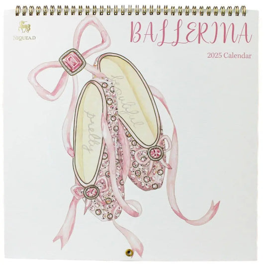 Ballerina Wall 2025 Wall Calendar