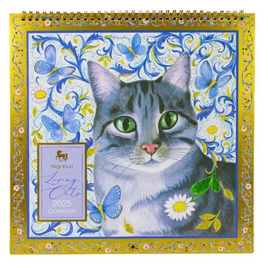 Loving Cats 2025 Wall Calendar