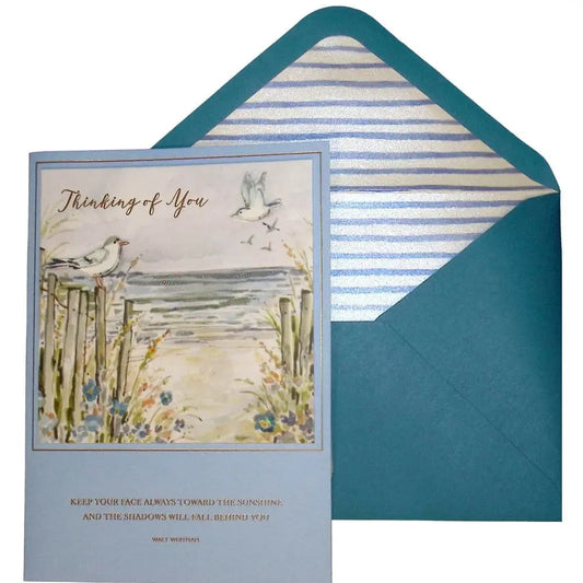 Cape Cod Beach Scene Friendship Card