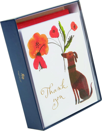 Thank You Dog Bringer Boxed Notes