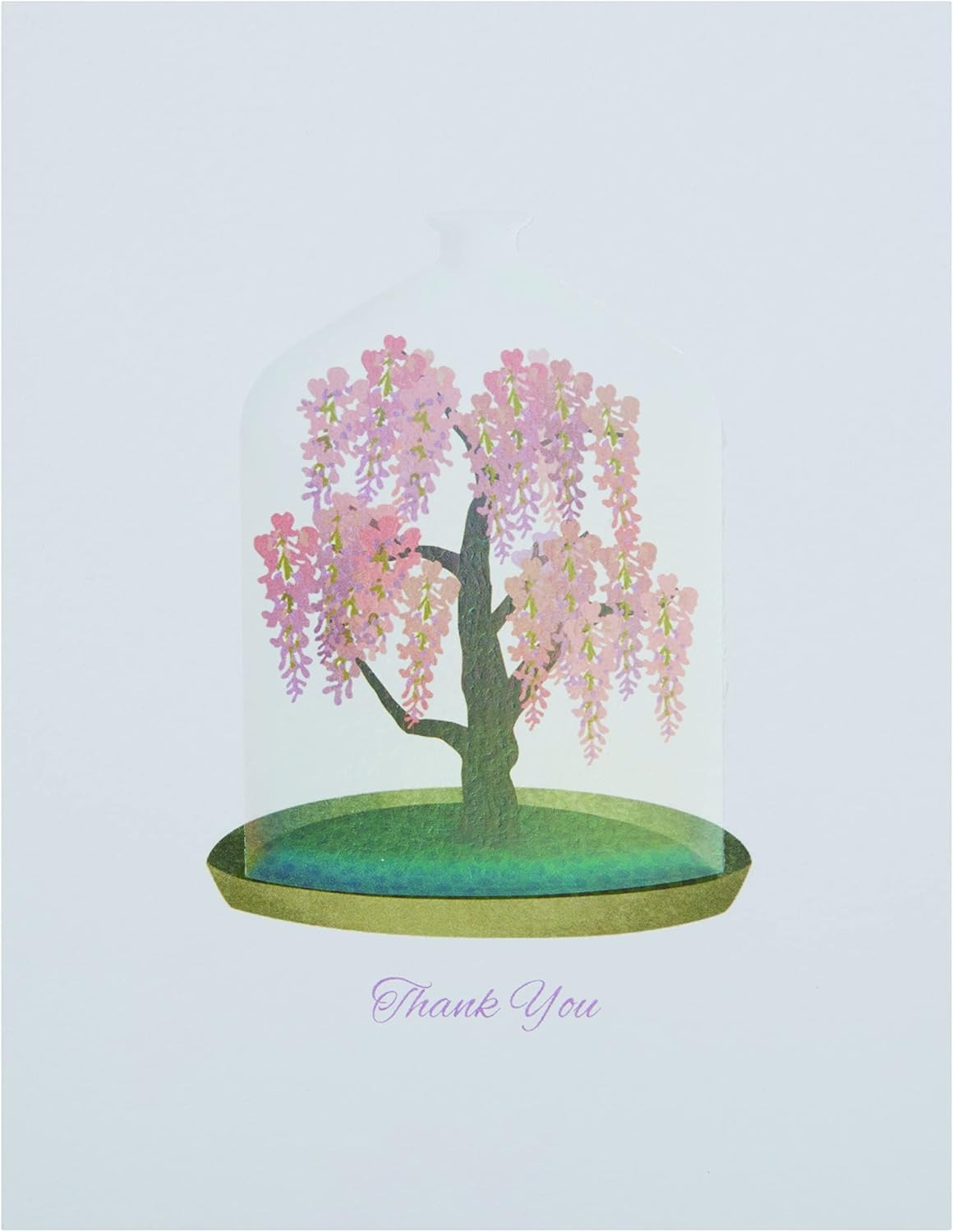 Wisteria Under Cloche Boxed Note Cards