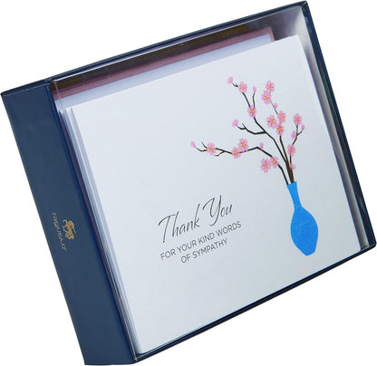 Sympathy Blossom Branch Boxed Note Cards