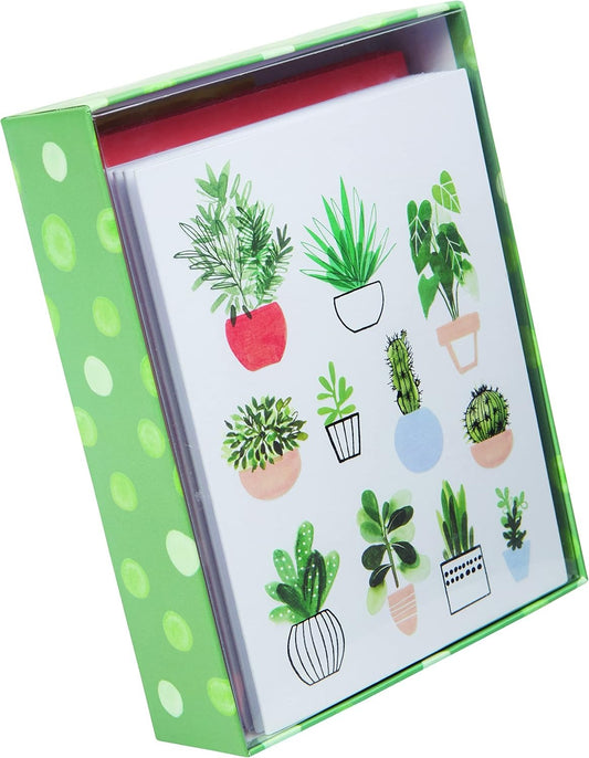 Potted Plants Boxed Note Cards