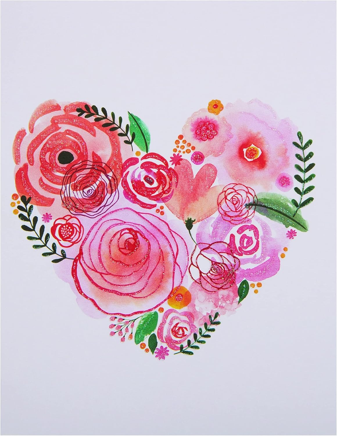 Floral Heart Boxed Note Cards