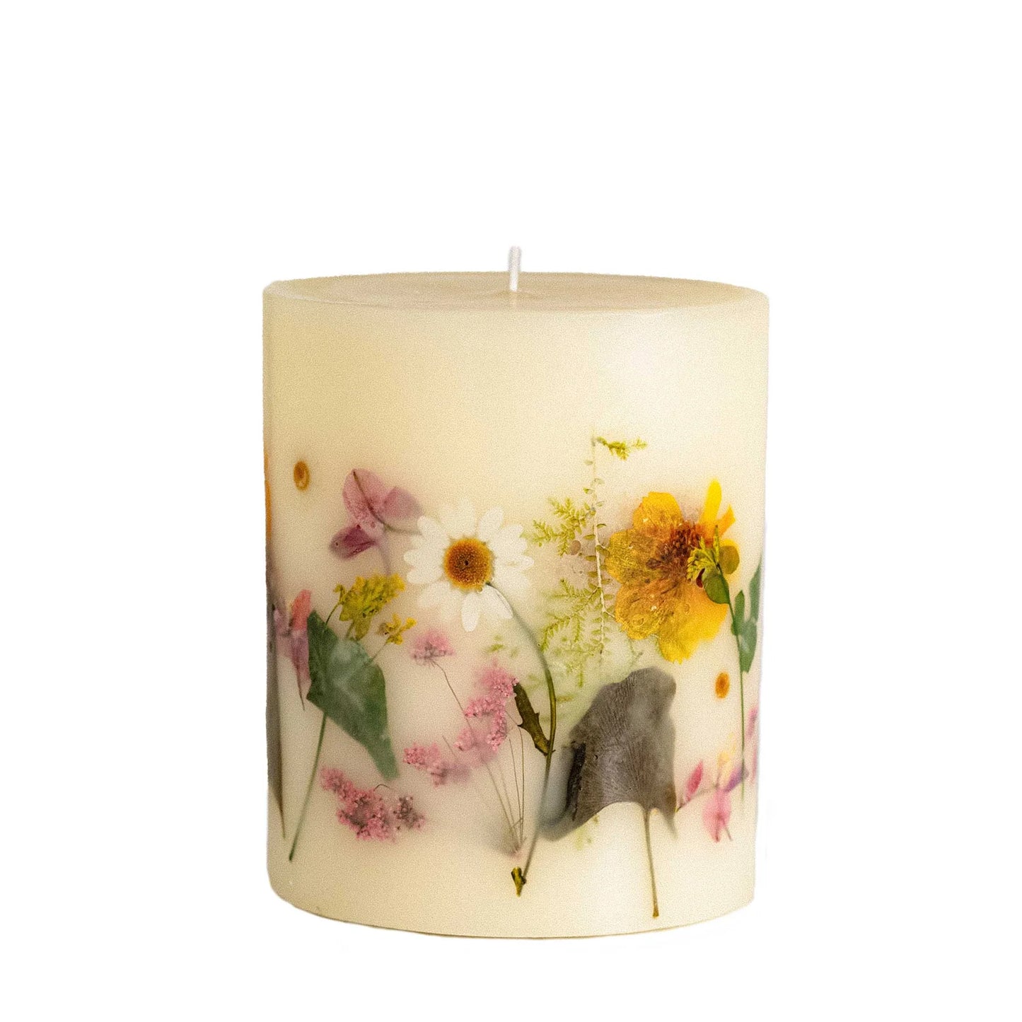 Lemon Blossom + Lychee Small Round Botanical Candle