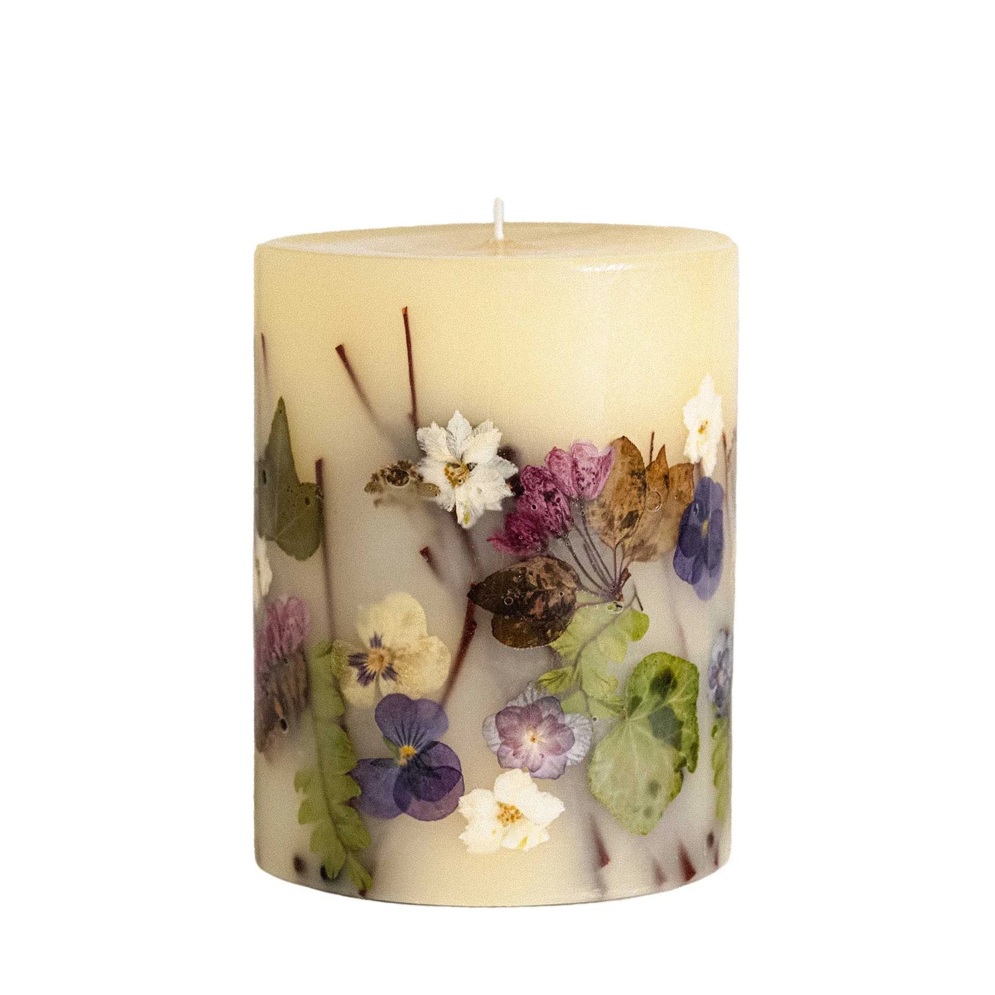 Black Currant + Bay Medium Round Botanical Candle