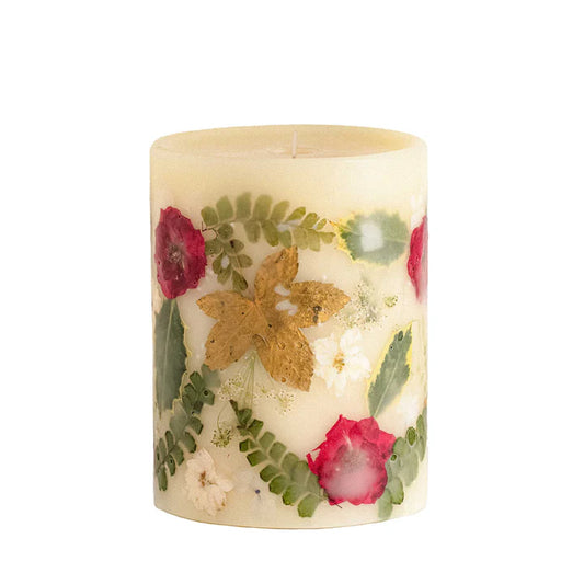 Red Currant + Cranberry Medium Round Botanical Candle