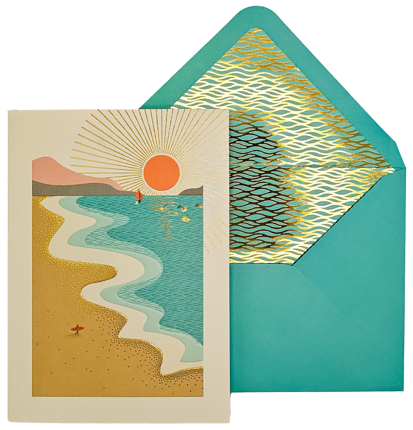 Beach Scene Birthday Card