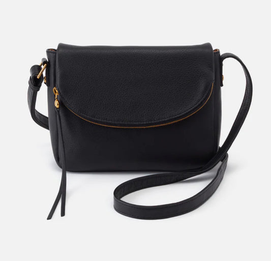 Fern Messenger Crossbody - Black