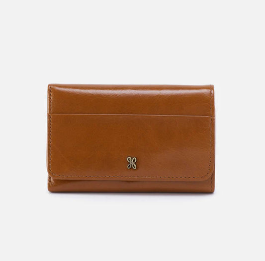 Jill Trifold Wallet - Truffle