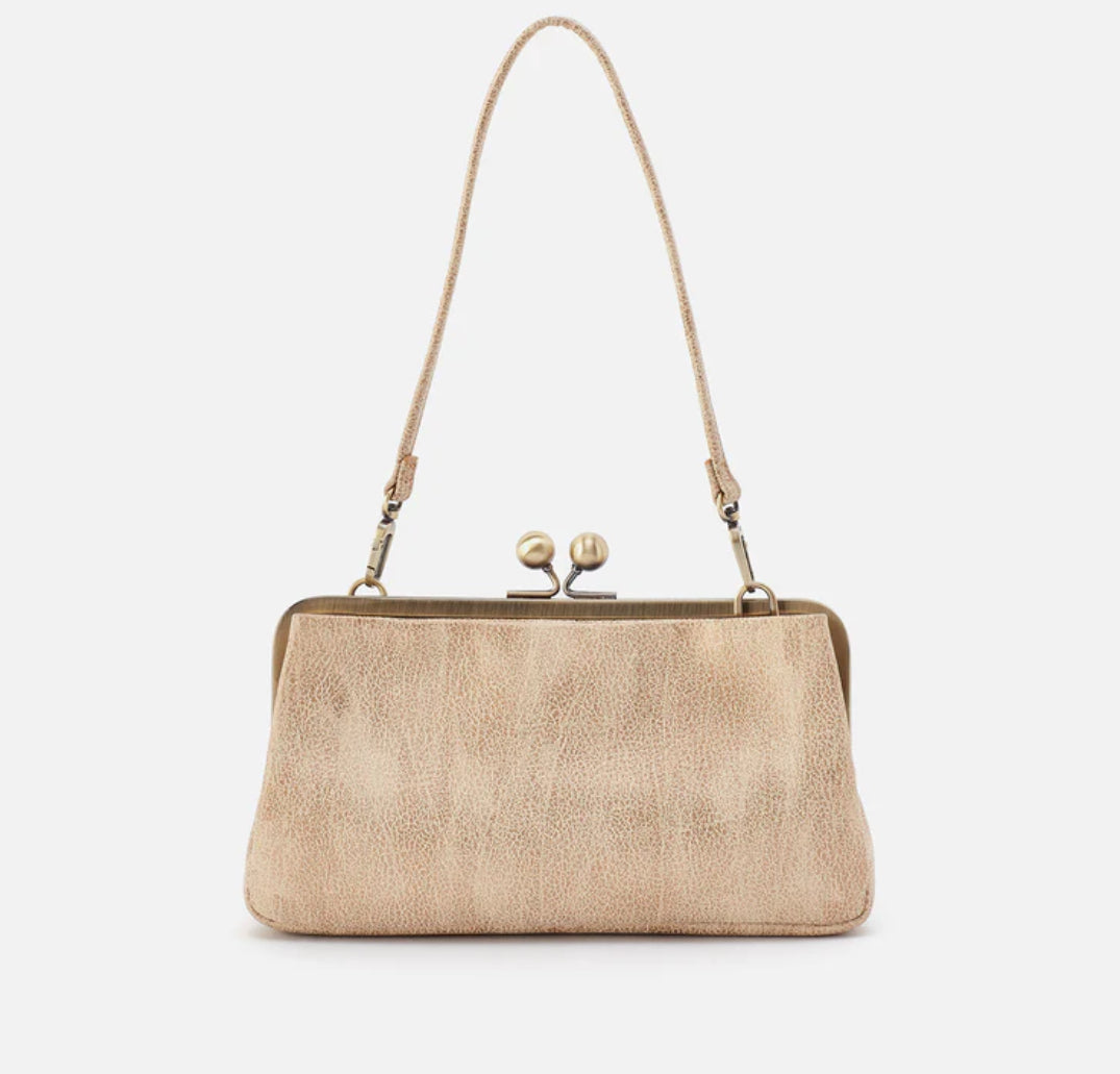 Lauren Frame Crossbody - Gold Leaf