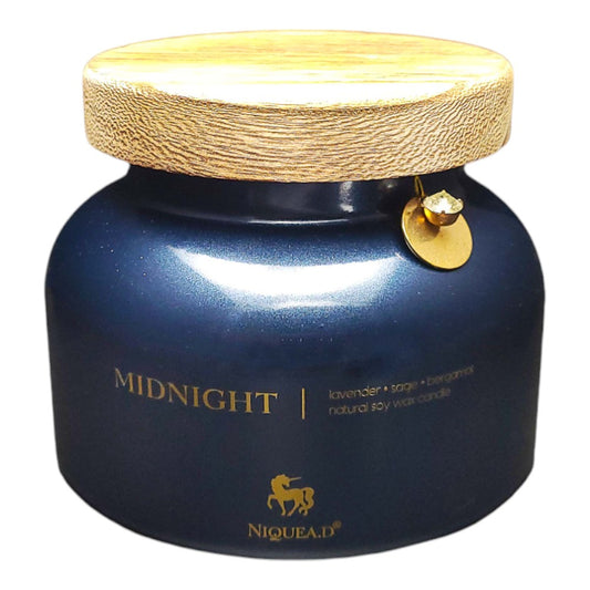 Midnight Candle - 17oz Bell Jar