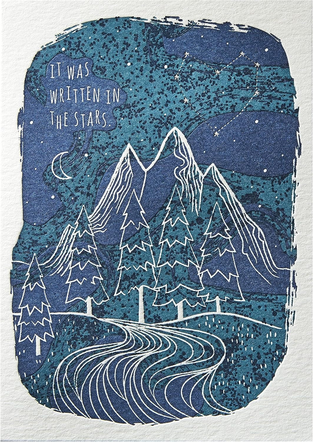 Written in the Stars Anniversary Card