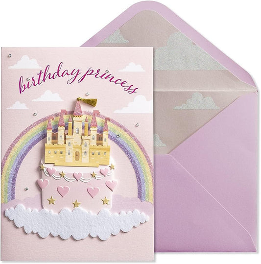 Princess Cake Birthday Card