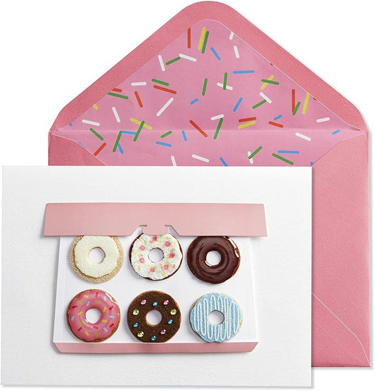 Donuts Birthday Card