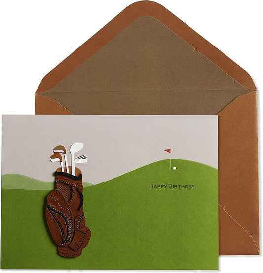 Golf Birthday Card