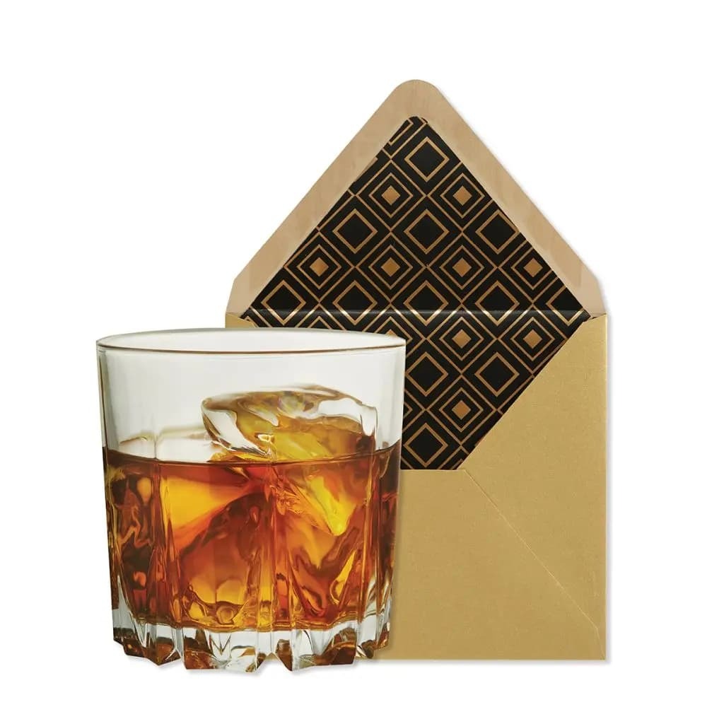 Die Cut Scotch Birthday Card