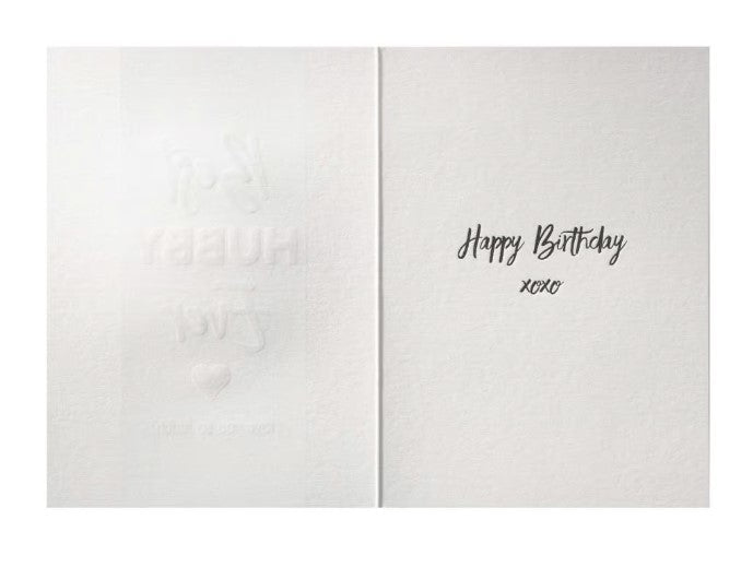 Best Hubby Ever Husband Birthday Card