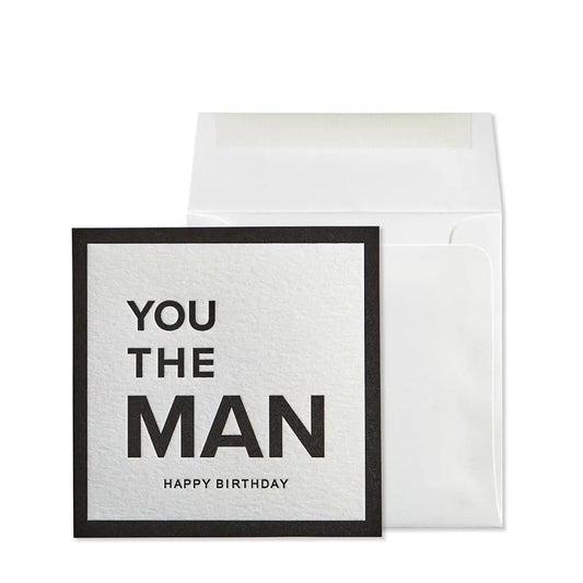 You The Man Birthday Card