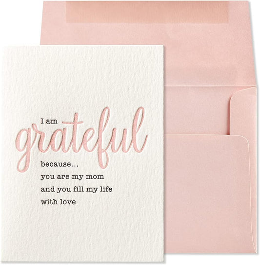 Grateful Mom Birthday Card