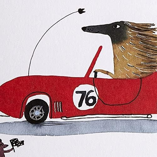 Race Car Birthday Card