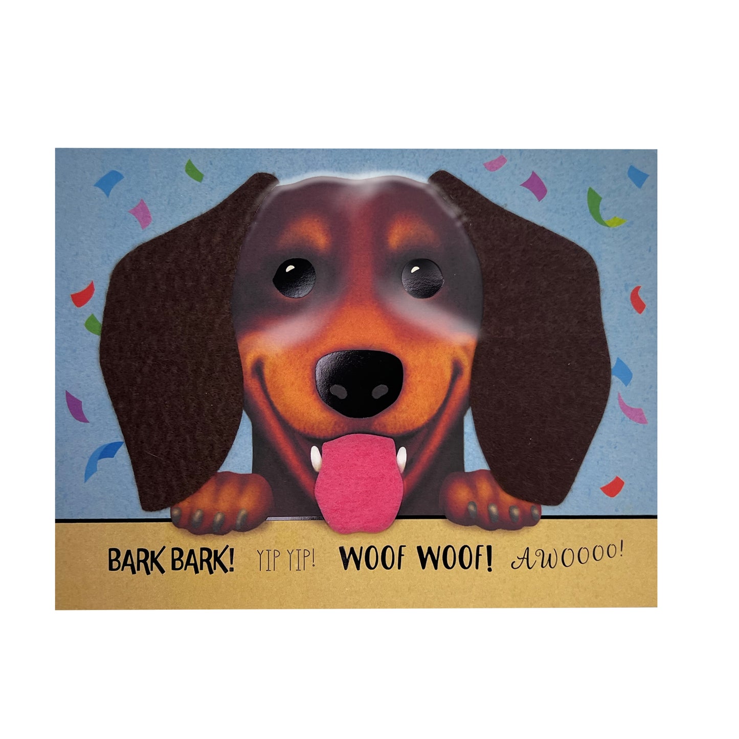 Dogs on Couch Pop Up Birthday Card