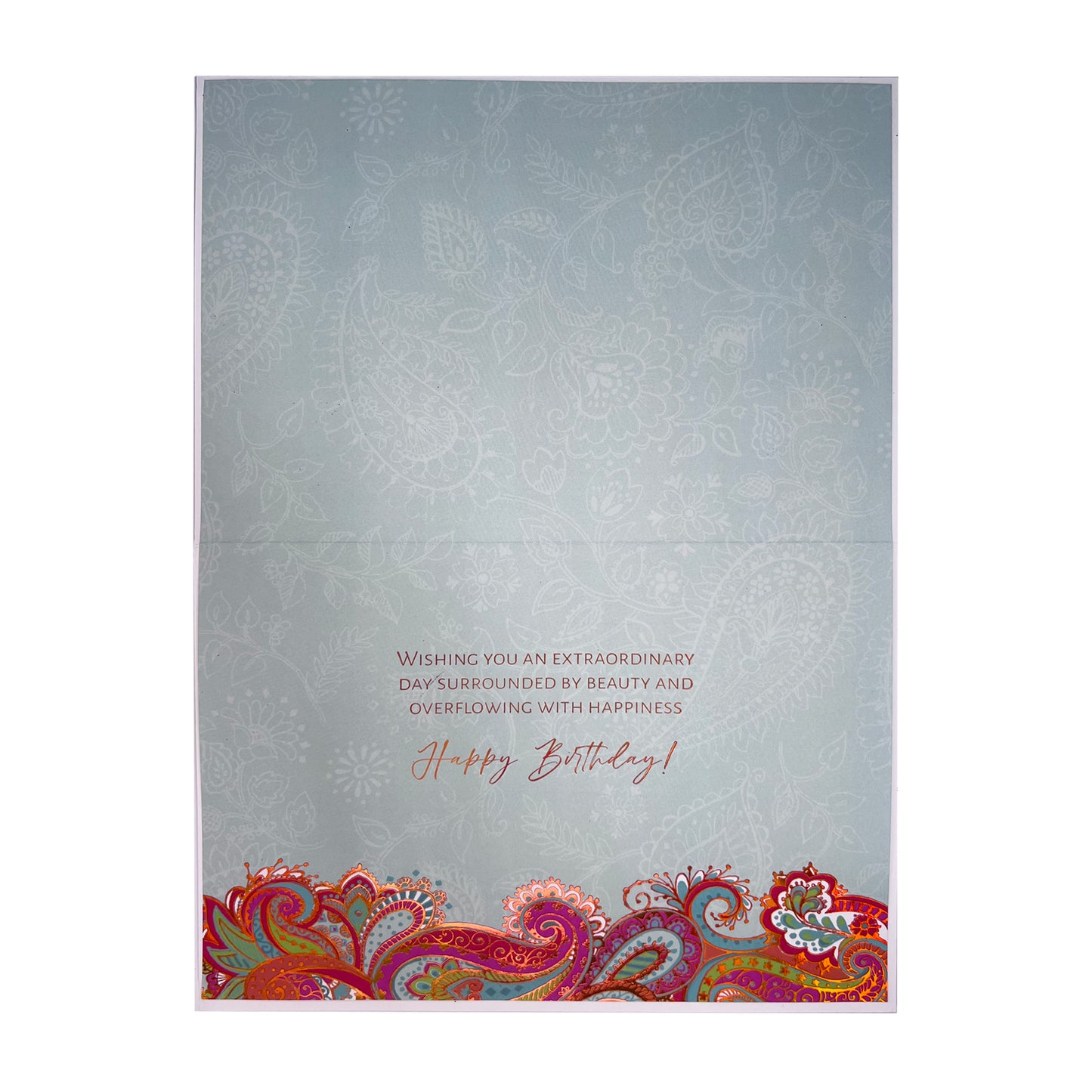 Decorative Elephant Birthday Card