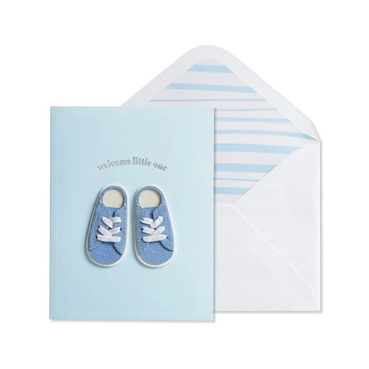 Baby Sneakers Boy Baby Card