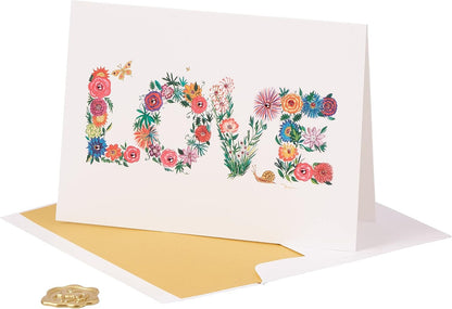 Love Garden Blank Card