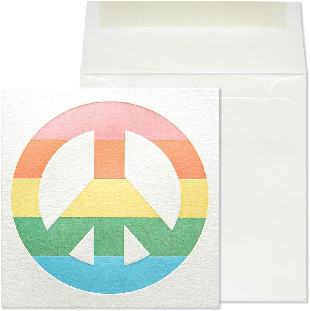 Peace Sign Blank Card