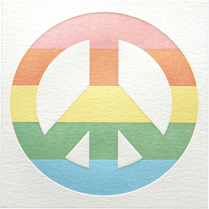 Peace Sign Blank Card