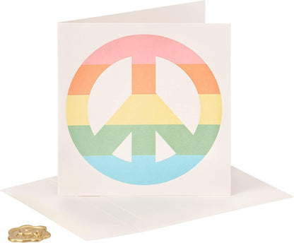 Peace Sign Blank Card